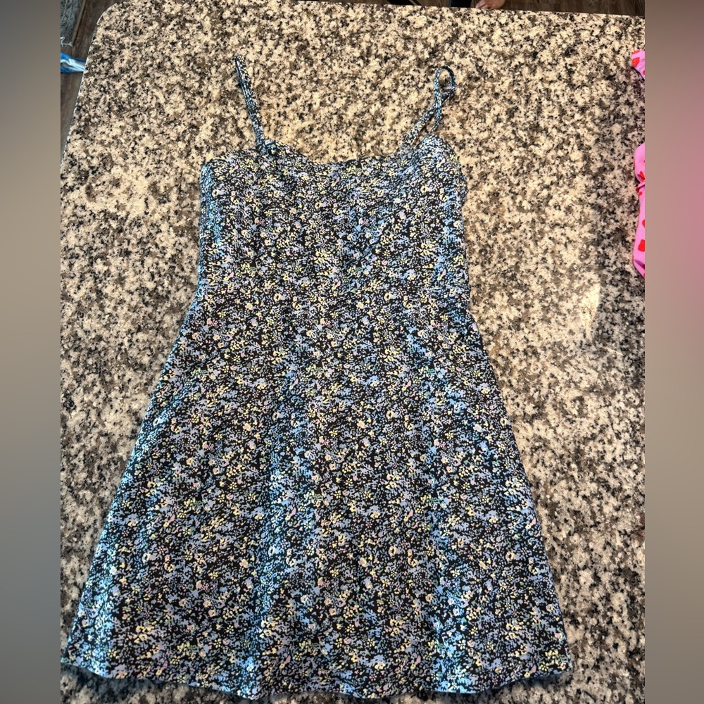 Gilly Hicks Blue Floral Dress